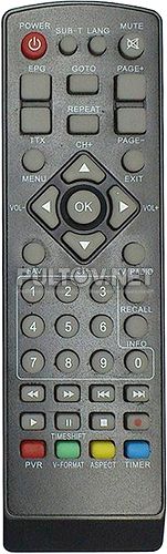 Huba HB-9818 пульт для DVB-T-ресивера 