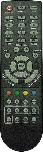 Intercross ICxSTB-510-91, MAG-100 пульт для Ip-tv-приставки 