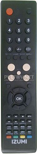#0152 пульт для телевизора с DVD IZUMI