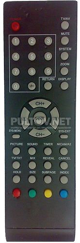 TL-39H413B , AKAI GC0VA1018SJ пульт для телевизора AKAI LTA-2691 и других