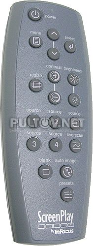 A1100 пульт для проекторов Infocus 