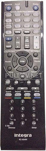 Integra RC-804M пульт для AV-ресивера Onkyo Integra DTR-30.3 