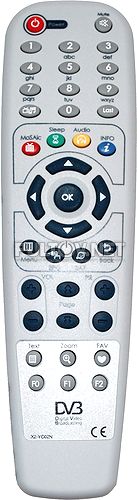 Vantage X2-N-H02, X2-YC01N, Intek X2-YC02N пульт для кабельного ресивера Intek InVan 102 CI 