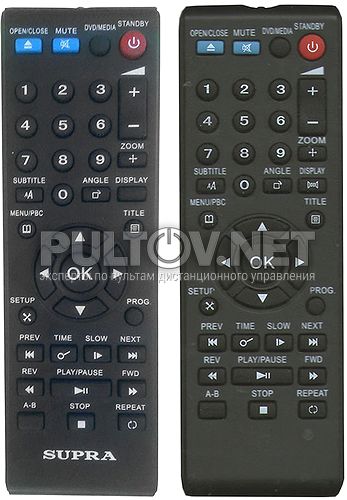 JJ-536A, Fusion JJ-536A пульт для DVD-плеера FUSION FD-U157X и других