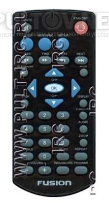 JJ-1106A пульт для портативного DVD-плеера Fusion FPD-9105T и др.