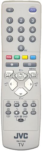 RM-C1508 , RM-C1502 пульт для телевизора JVC HV-29SL50 и других