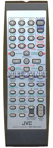RM-SDXJ35U пульт для музыкального центра JVC DX-J35 и других