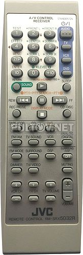 RM-SRX5032R пульт для ресивера JVC RX-5032