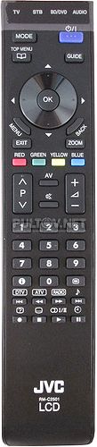 RM-C2501 пульт для телевизора JVC LT37DR1BU