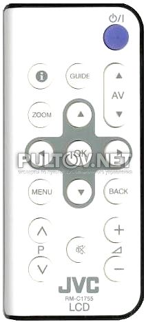RM-C1755 пульт для телевизора JVC LT-42ED22