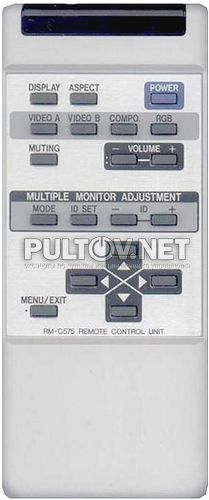 RM-C575 пульт для плазменной панели JVC GD-V4210PZW