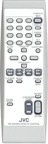 RM-SRVNB50 пульт для магнитолы JVC RV-NB50 и др.