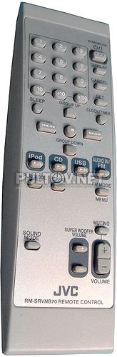 RM-SRVNB70 пульт для магнитолы JVC RV-NB70