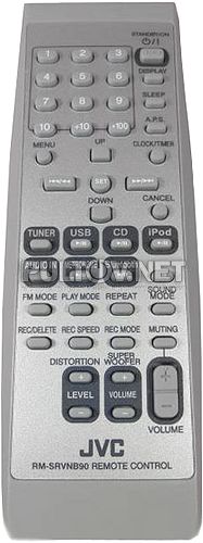 RM-SRVNB90, BI600NB9004B пульт для магнитолы JVC RV-NB90B