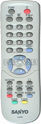 JXMRM пульт для телевизора Sanyo CE29ST8R
