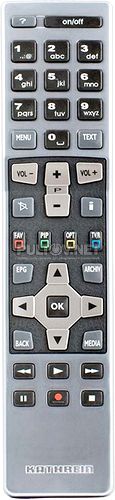 KATHREIN RC672 пульт для спутникового ресивера KATHREIN UFS 922si Twin DVB-S2 и других