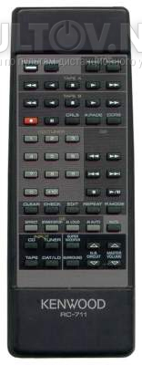 RC-711 пульт для музыкального центра Kenwood