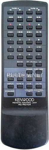 RC-R0704 пульт для AV-ресивера Kenwood KR-V7070