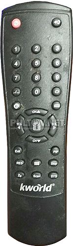 External TVBox 1920ex (SA233) пульт для TV-тюнера