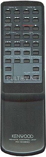 RC-S0800 пульт для CD-проигрывателя Kenwood DP-3060