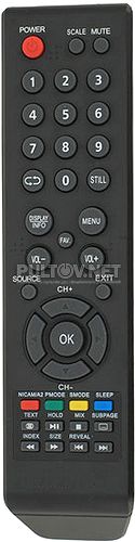 LEA-32A08G пульт для телевизора AKAI