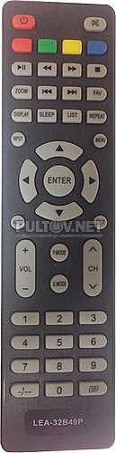 LEA-32B49P пульт для телевизора Akai 