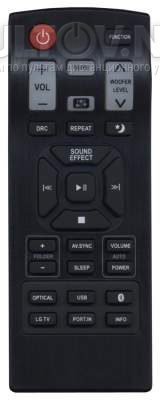 COV30748163 пульт для саундбара LG LAS355B