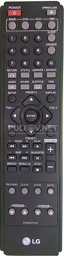 AKB32273704 пульт для DVD-системы с караоке LG 