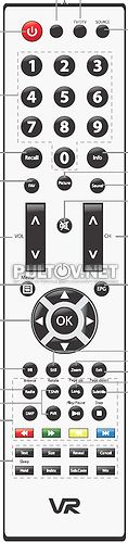 LT-32L02V пульт для телевизора VR