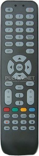 Latel LC-808HD, Selteka CIC-402HD, SKYTER 3D HD пульт для ресивера