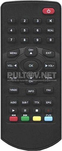Lit 1300 HD пульт для DVB-T-ресивера
