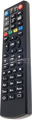 250 HD IPTV пульт для телевизионной приставки MAG (+ доп управление телевизором) вариант 2