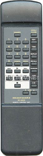 RC-63CD пульт для CD-проигрывателя Marantz CD-63 mkII K.I. Signature