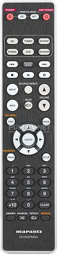 RC002PMSA пульт для CD-проигрывателя Marantz SA8005