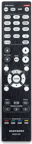 RC021SR пульт для AV-ресивера Marantz NR1604