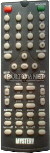 MDV-742UM (вариант № 2 !!!) пульт для DVD-плеера MYSTERY
