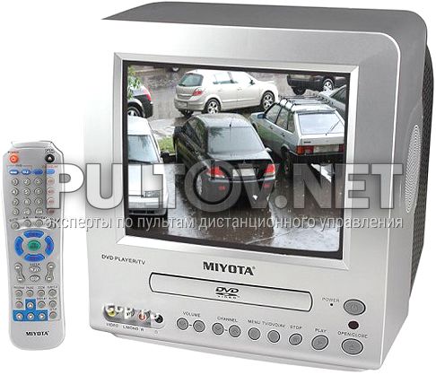 DVD-M-1010RU пульт для моноблока Miyota 