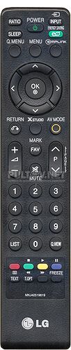 MKJ42519619 оригинальный пульт для телевизора LG