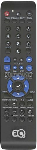 MMP-F312HW пульт для медиаплеера 3Q