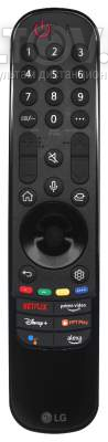 AN-MR22GA, MR22GA ( AKB76039905) Magic Motion радиопульт для LG Smart TV (для моделей 2022 года) с кнопкой Netflix