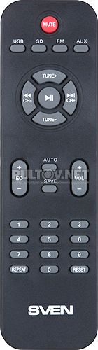 WWL-8801 пульт для акустики Sven MS-1820 и др.