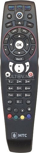 URC18001 пульт для приставки IPTV MOTOROLA VIP-1003G (вариант 2!) 