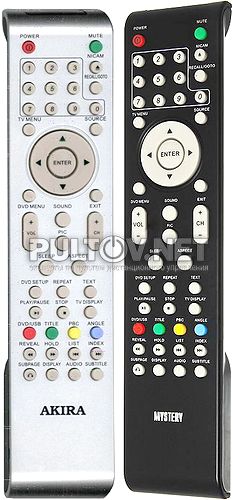 MTV-2417WHD , AKIRA TC1860F1 пульт для телевизора со встроенным DVD LCT-D19MT02ST