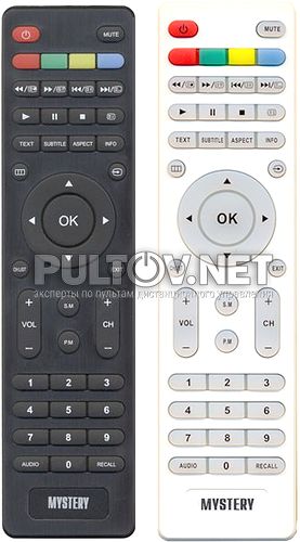 KT1045 пульт для телевизора Mystery MTV-2622LW и др.