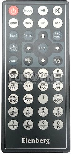 MX-495DVD пульт для автомагнитолы Elenberg
