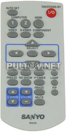 MXAC пульт для проектора SANYO PLC-WU3800