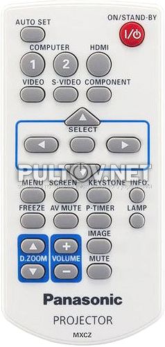 MXCZ, 6451048738 пульт для проектора Panasonic PT-VX400E