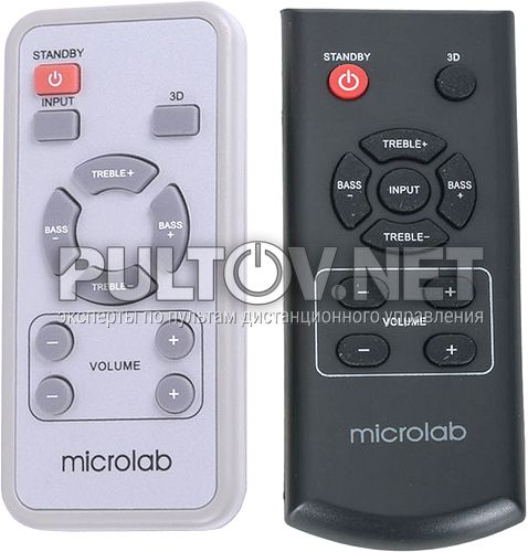 R9111, RD111 пульт для компьютерных колонок MICROLAB FC-550 (вариант 1)