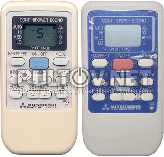 HEAVY RYA502A006F , RYA502A006C , RKS502A503, RKS502A503D пульт для кондиционера  Mitsubishi Heavy SRK25GZ-L1 и других