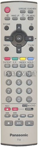 N2QAJB000084 пульт для телевизора Panasonic TX-29P90T и др.
